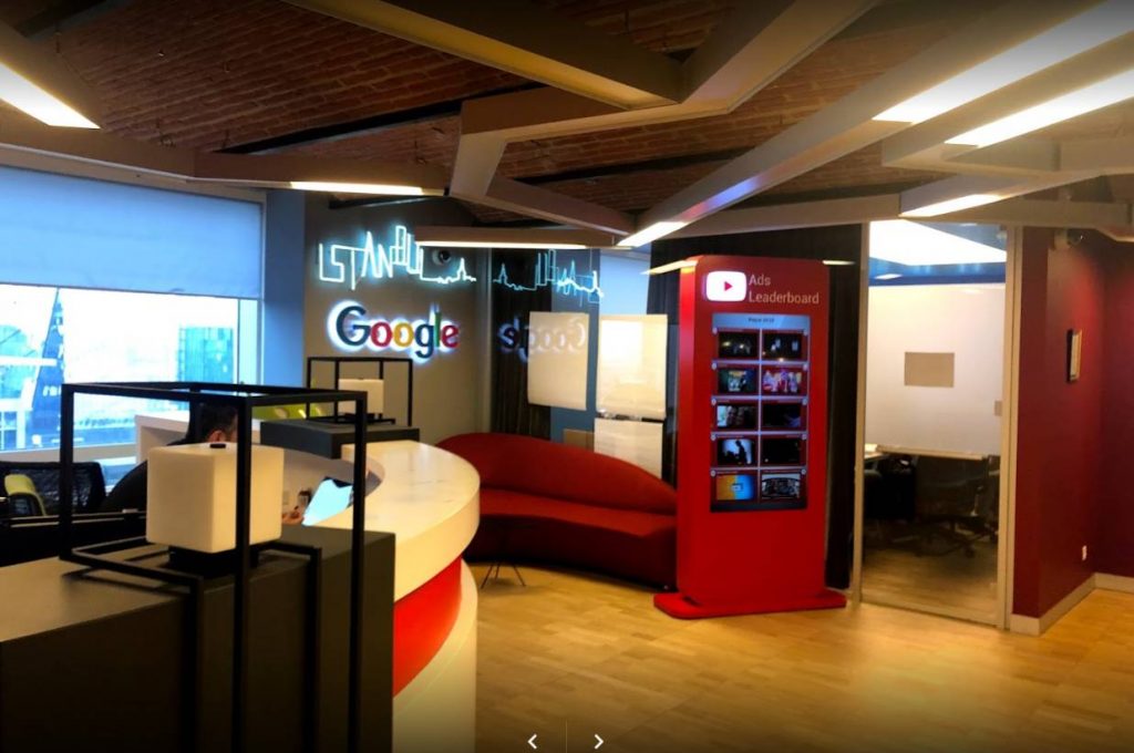 Google Türkiye Ofisi İstanbul Tekfen Tower